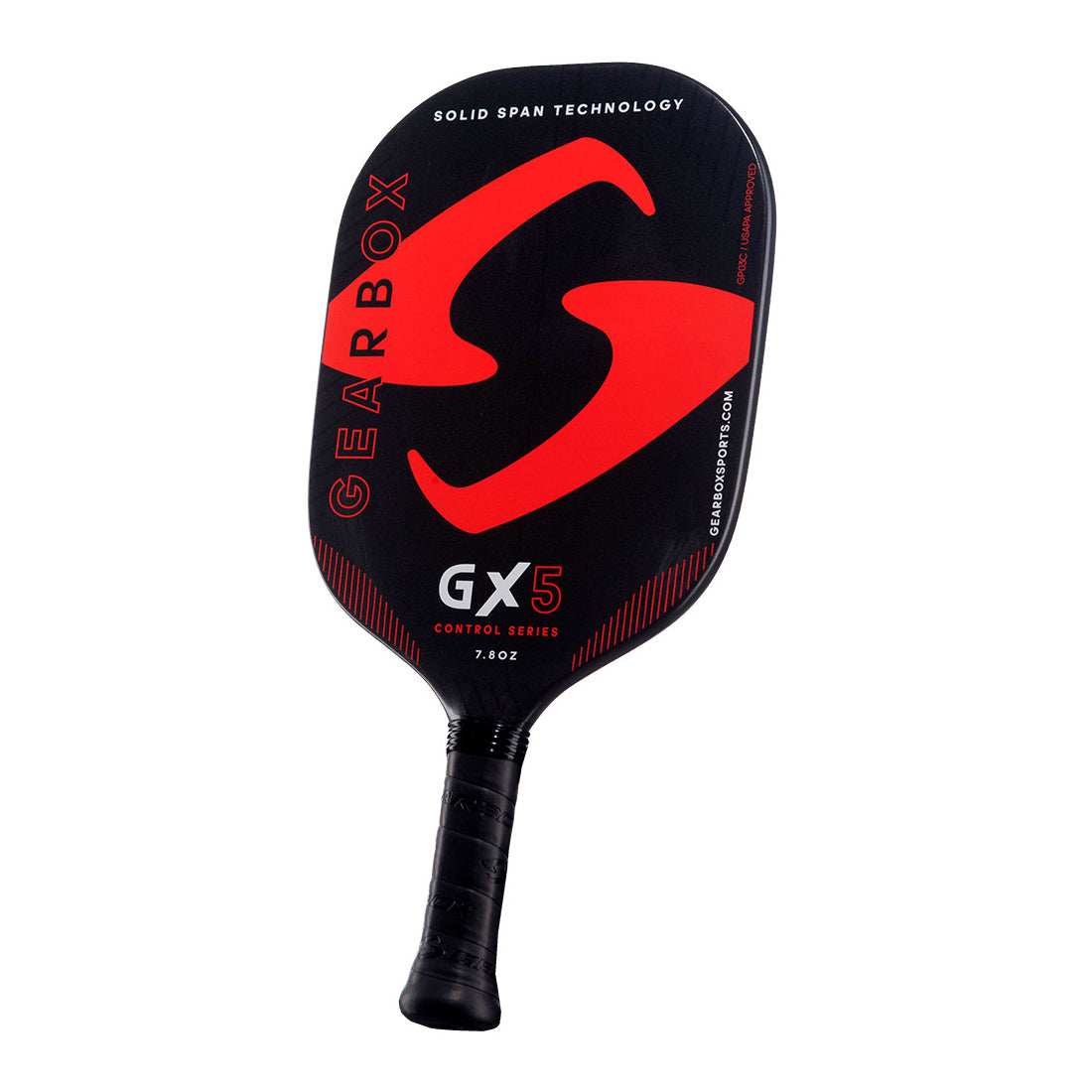 Gearbox Pickleball Paddle GX5 Control - 7.8oz