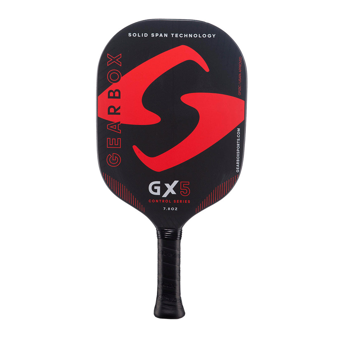 Gearbox Pickleball Paddle GX5 Control - 7.8oz