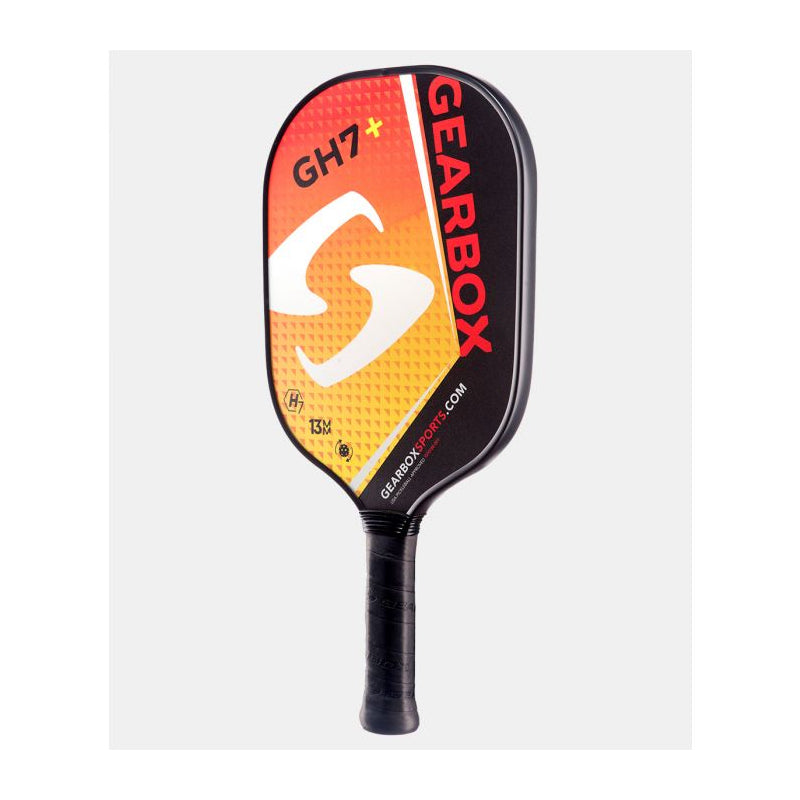 Gearbox Pickleball Paddle GH7+ - 8oz (Red/Yellow)