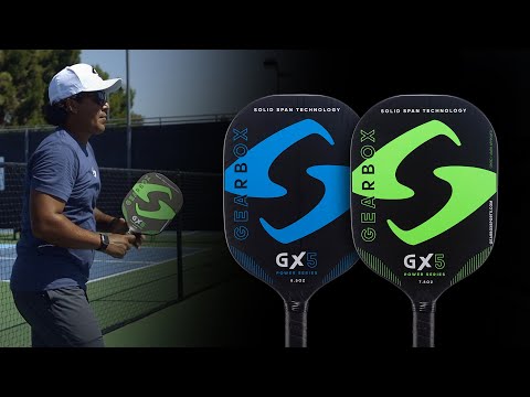 Gearbox Pickleball Paddle GX5 Power - 7.8oz