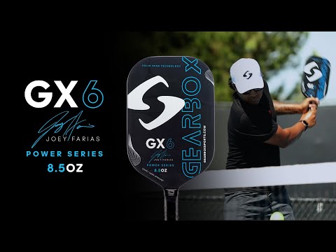 Gearbox Pickleball Paddle GX6 Power - 8.5oz, Joey Farias Signature